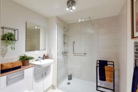 Show home bathroom